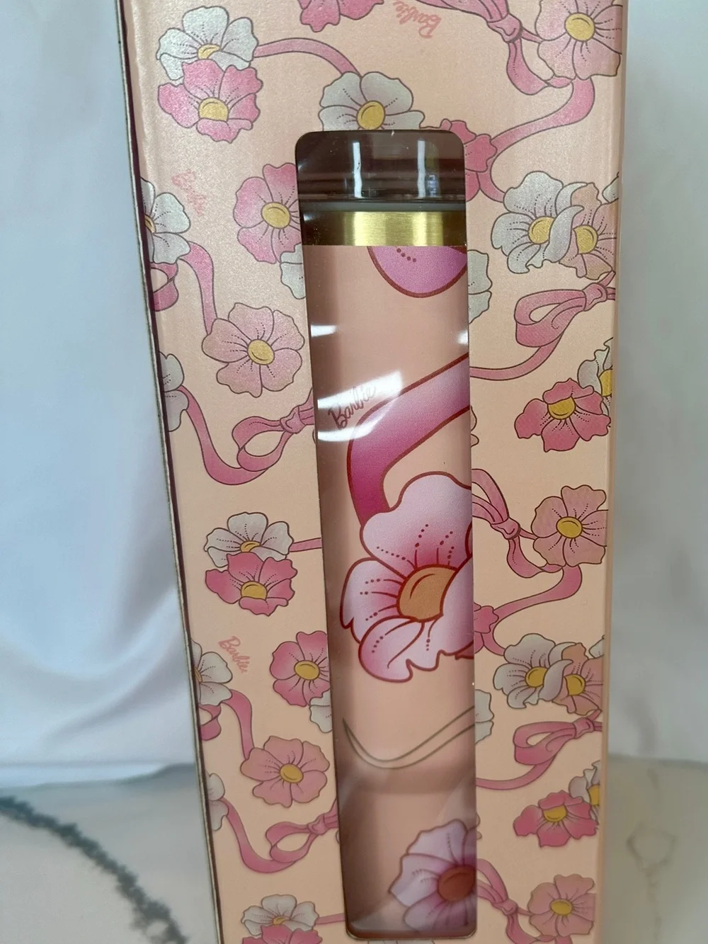 Stanley x Barbie Just Peachy Pink Floral Tumbler - Picture 5 of 6